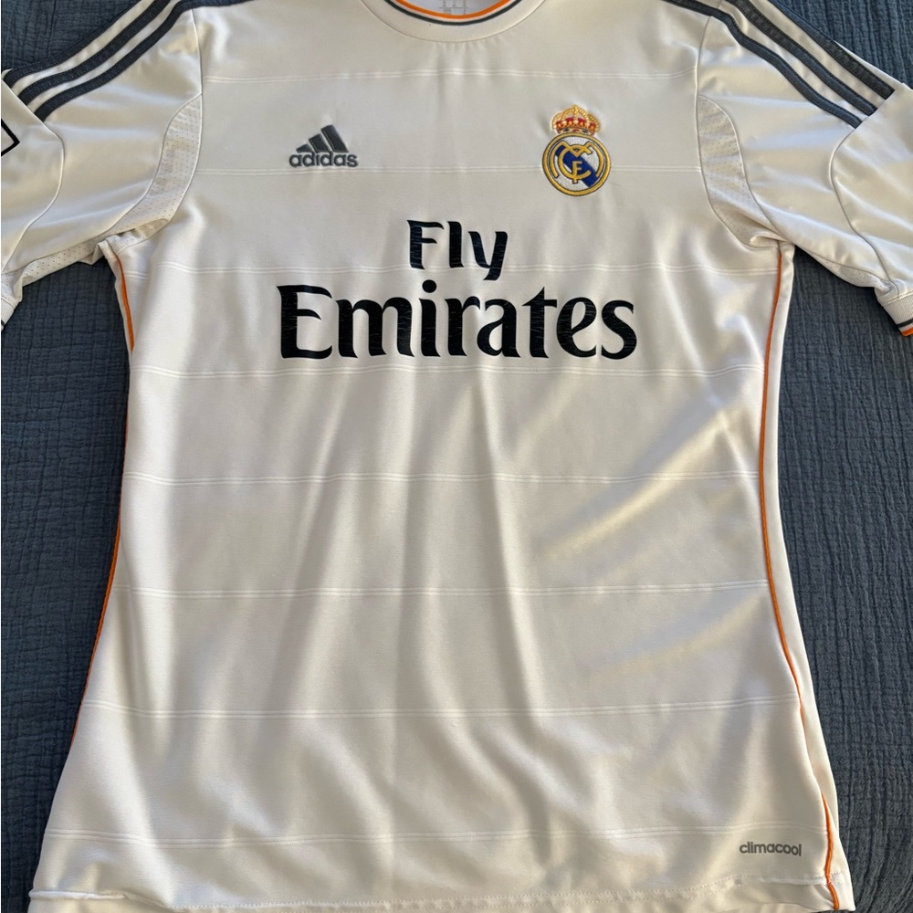 Adidas White Soccer Jersey